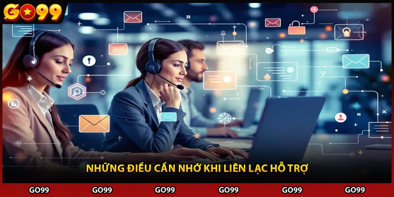 Những điều cần nhớ khi liên lạc hỗ trợ